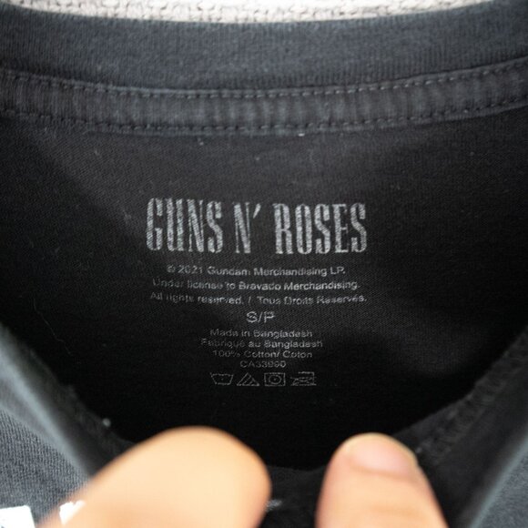 Guns N' Roses 2021 Reprint Logo Tee Mens Small - Picture 4 of 5